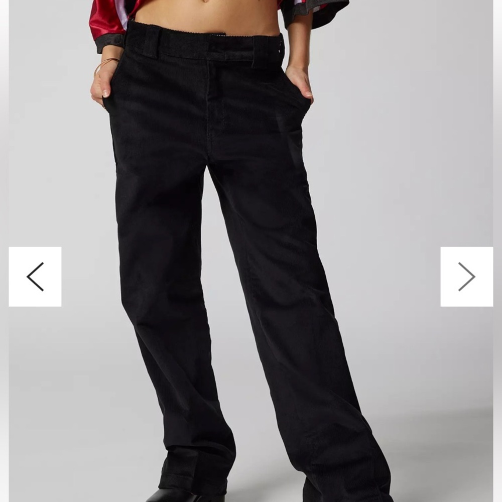 Dickies Black Corduroy Pants